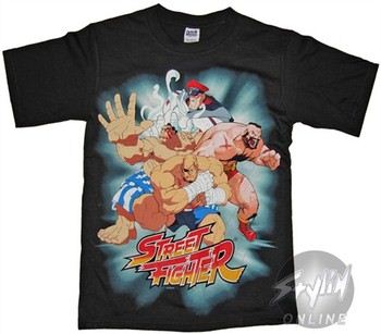 Street Fighter Bad Guys T-Shirt