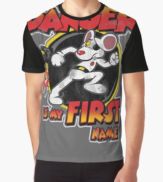 Danger is my First Name Graphic T-Shirt by ianleino T-Shirt