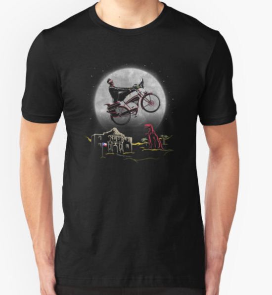 Pee Wee Phone Home T-Shirt by kellabell9 T-Shirt