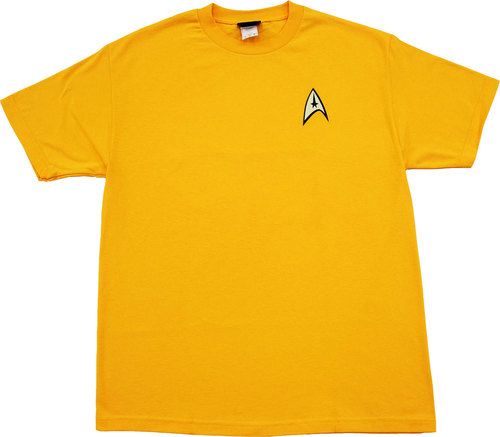Star Trek Vector Crew T Shirt Licensed Sci-Fi TV Classic Adult Tee New Navy Blue 