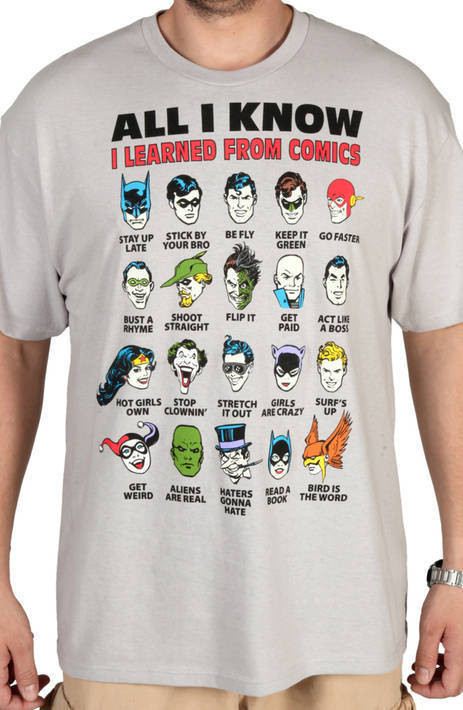 Learned From Comics Shirt