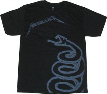 Metallica Black Album Cover T-Shirt