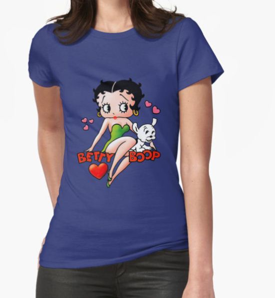 Betty Boop and Pudgy II T-Shirt by Czerra T-Shirt