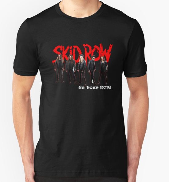 Skid Row Us Tour 2016 T-Shirt by Harmanto T-Shirt