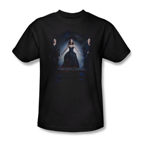 Vampire Diaries Shirt In Black Black T-Shirt