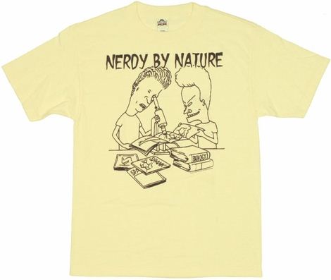 Beavis and Butthead Nerdy Nature T Shirt