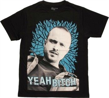 Breaking Bad Jesse Pinkman Yeah Bitch T-Shirt Sheer