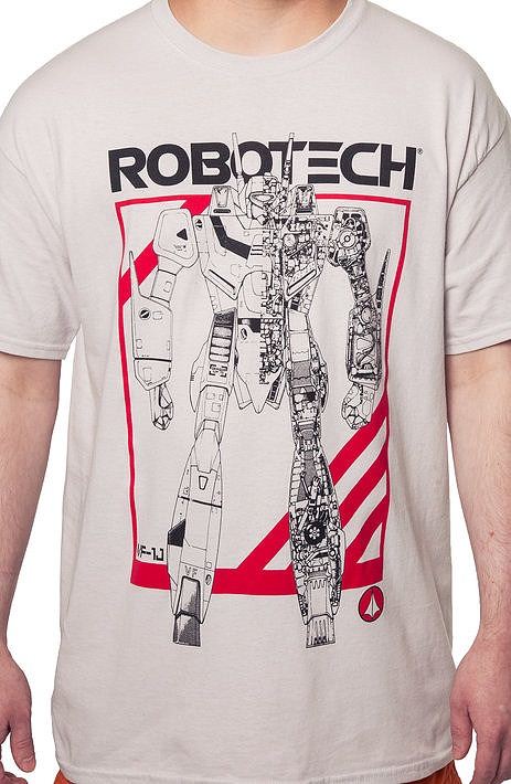 Robotech Battloid Crossection Shirt