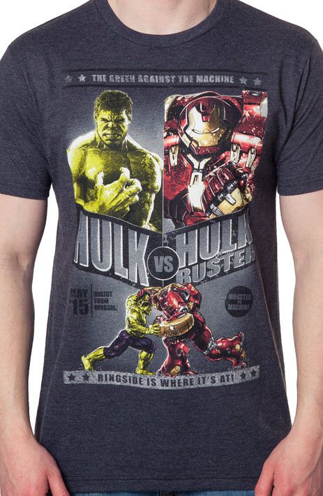 Hulk Vs Hulk Buster Shirt