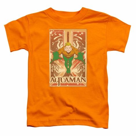 Aquaman Leaping Toddler T Shirt
