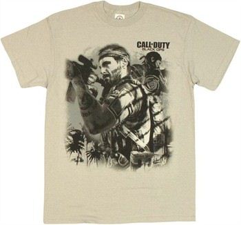 Call of Duty Black Ops Jungle Aim T-Shirt