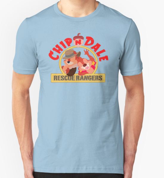Chip N Dale: Rescue Rangers! T-Shirt by smilobar T-Shirt