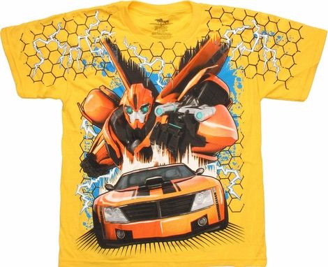 Transformers Prime Bumblebee Youth T Shirt