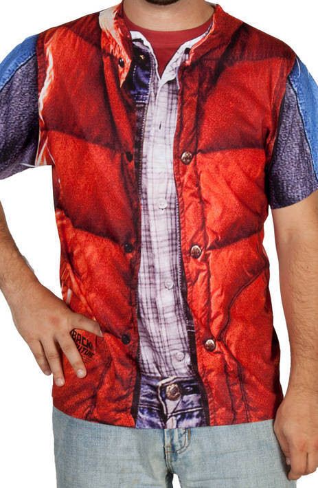 McFly Vest Costume Shirt