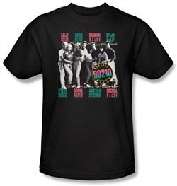 Beverly Hills 90210 T-shirt TV Show We Got It Adult Black Tee Shirt