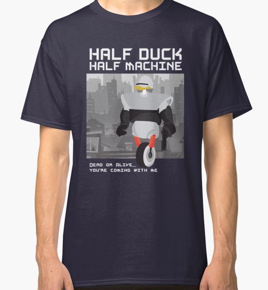 MeshUp Robocop Ducktales Classic T-Shirt by Marco  Ferrazza T-Shirt