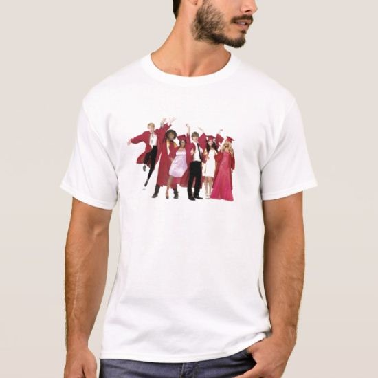 High School Musical 3 Graduation Photo Disney T-Shirt