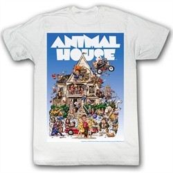 Animal House Shirt Big Momma's House Adult White Tee T-Shirt