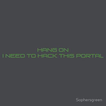 Hang on I Need to Hack this Portal