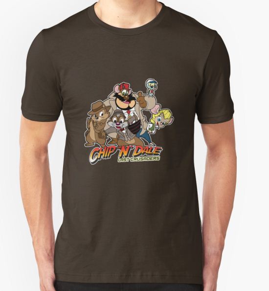 Chip N Dale Last Crusaders T-Shirt by TopNotchy T-Shirt
