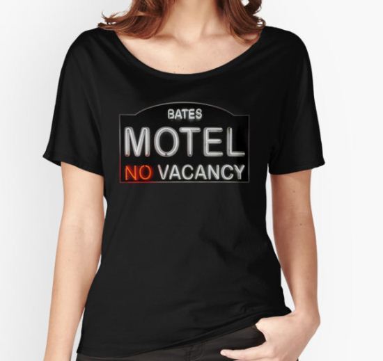 Bates Motel Sign Women's Relaxed Fit T-Shirt by Bryan Freeman T-Shirt