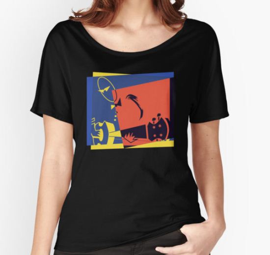 Pop Art Jazz Guitar Player Women's Relaxed Fit T-Shirt by retrorebirth T-Shirt