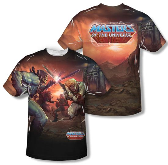 Masters Of The Universe Battle Sublimation Shirt Front/Back Print