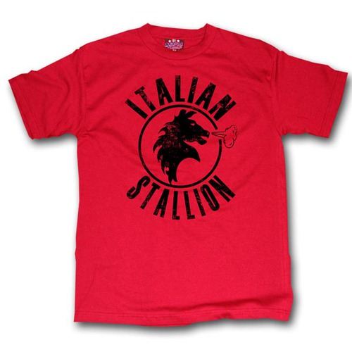 Rocky Balboa Italian Stallion Red T-shirt