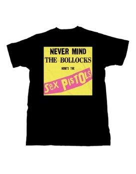 Sex Pistols Black Nevermind the Bollocks Men's T-Shirt