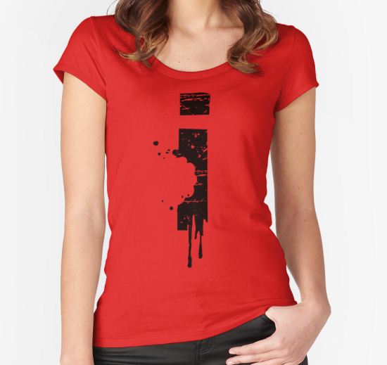 IZOMBIE  Women's Fitted Scoop T-Shirt by athelstan T-Shirt