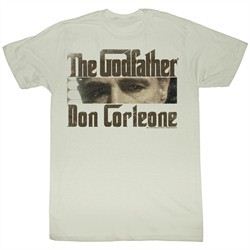 The Godfather Shirt Don Corleone Adult Dirty White Tee T-Shirt