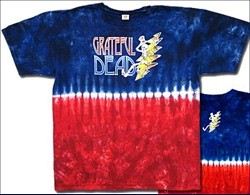 Grateful Dead T-shirt Tie Dye Adult Tee Shirt