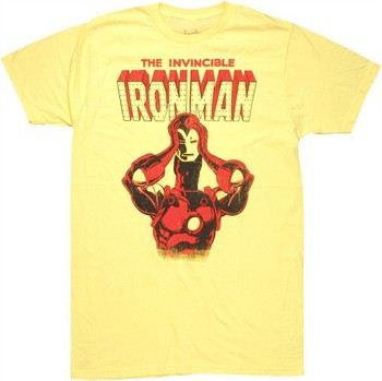 Marvel Comics Iron Man Unmasked Jack of All Trades T-Shirt Sheer