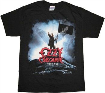 Ozzy Osbourne Scream Art T-Shirt