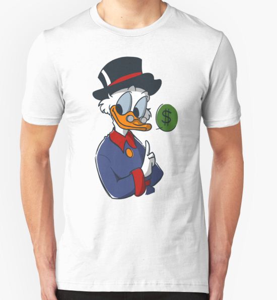 Scrooge McDuck T-Shirt by LekkoGekko T-Shirt