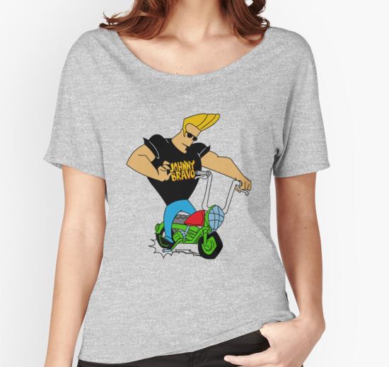 Johnny Bravo Women's Relaxed Fit T-Shirt by PurfectPixelle T-Shirt