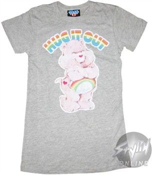 Care Bears Hug Out Baby Doll Tee by JUNK FOOD