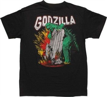 Godzilla Tower Grab T-Shirt