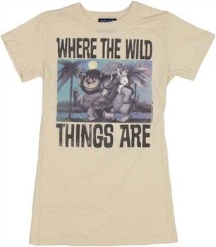 Where the Wild Things Are Buddies Ride Baby Doll Tee by JUNK FOOD