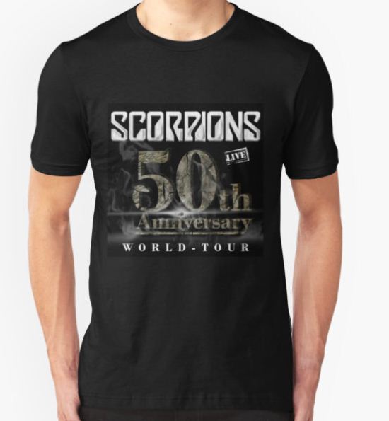 SCORPIONS 50TH ANNIVERSARY TOUR T-Shirt by CACAX T-Shirt