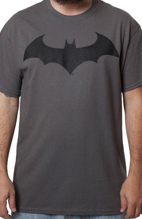 Charcoal Batman Hush Logo Shirt
