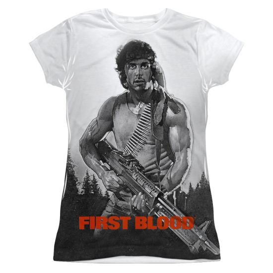 Rambo First Blood Sublimation Juniors Shirt