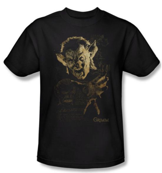 Grimm Shirt Murcielago Adult Black Tee T-Shirt