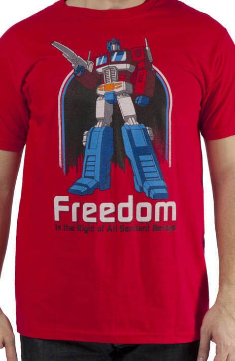 Optimus Prime Freedom Shirt