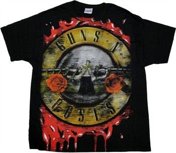 Guns N' Roses Huge Bloody Logo T-Shirt