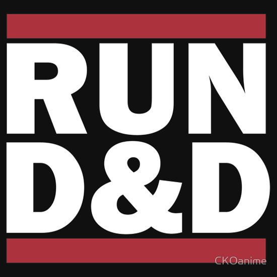 Run Dungeons and Dragons by CKOanime T-Shirt