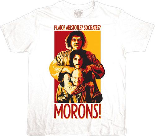 The Princess Bride Morons White T-shirt