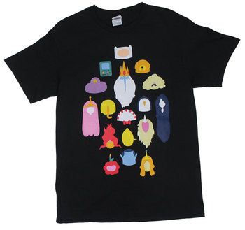 Blank Faces - Adventure Time T-shirt