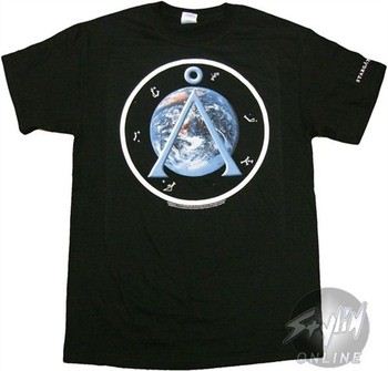 Stargate SG1 Earth Black T-Shirt