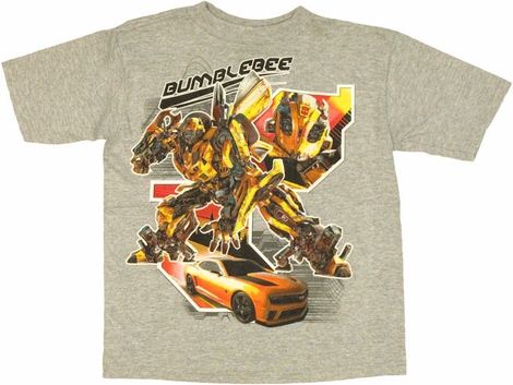 Transformers Bumblebee Car Juvenile T Shirt